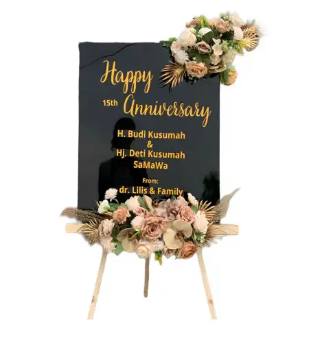 Papan Bunga Akrilik Delodberawah