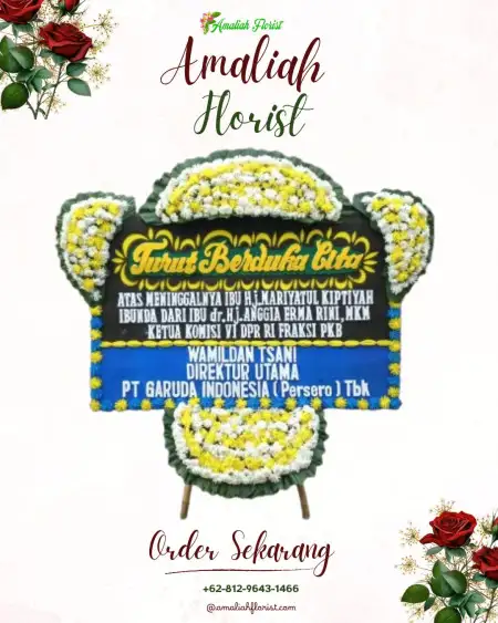 Papan Bunga Duka Delodberawah